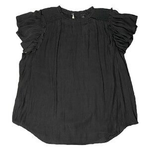 Ann Taylor flutter sleeve blouse - NWT